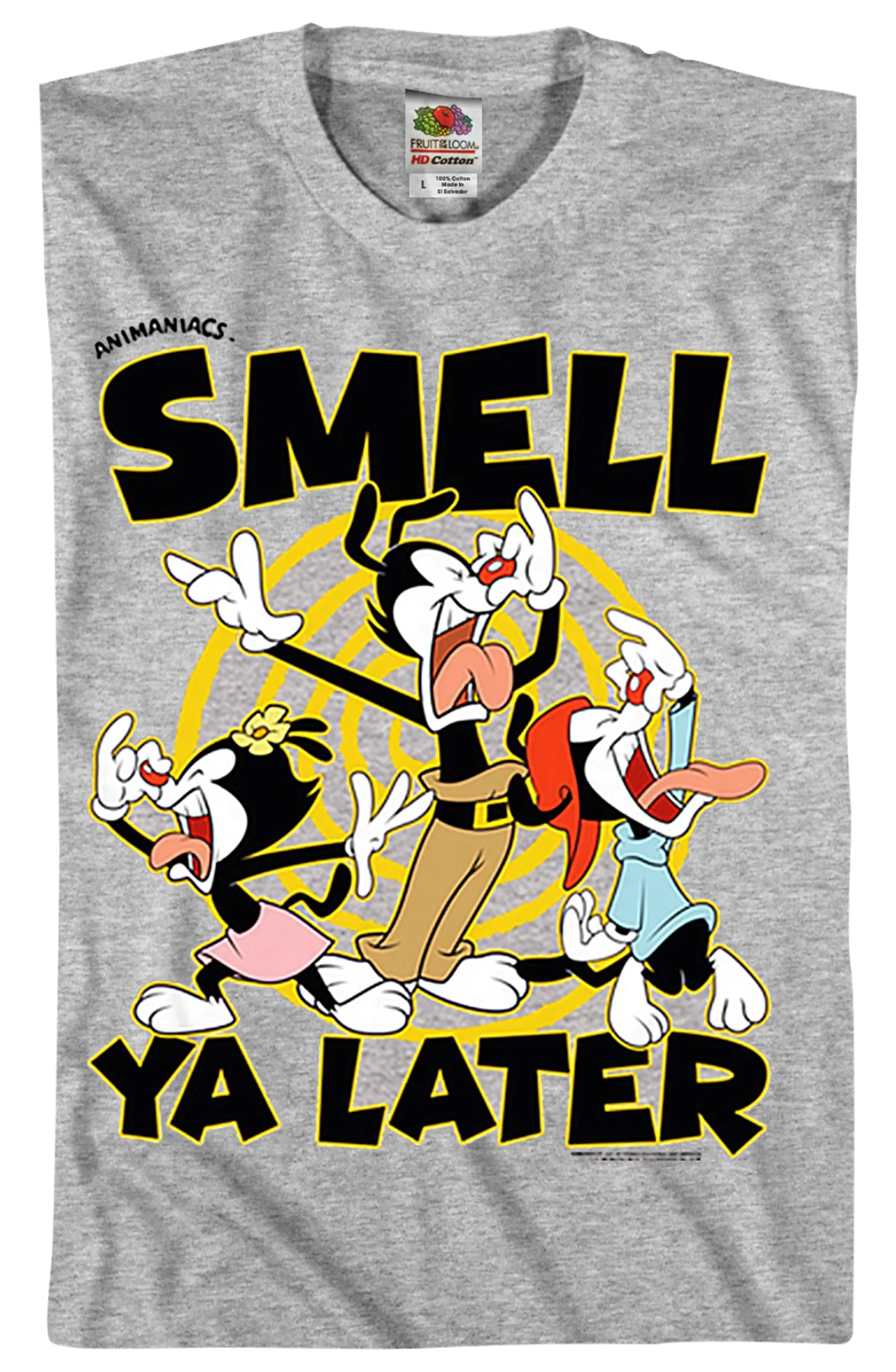 Smell Ya Later Animaniacs T-Shirt - Image 2
