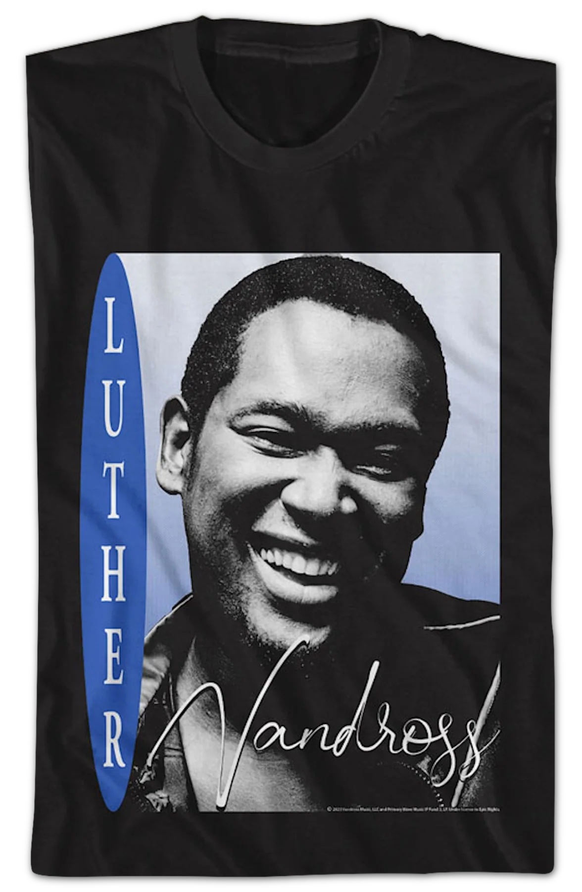 Smile Luther Vandross T-Shirt - Image 2