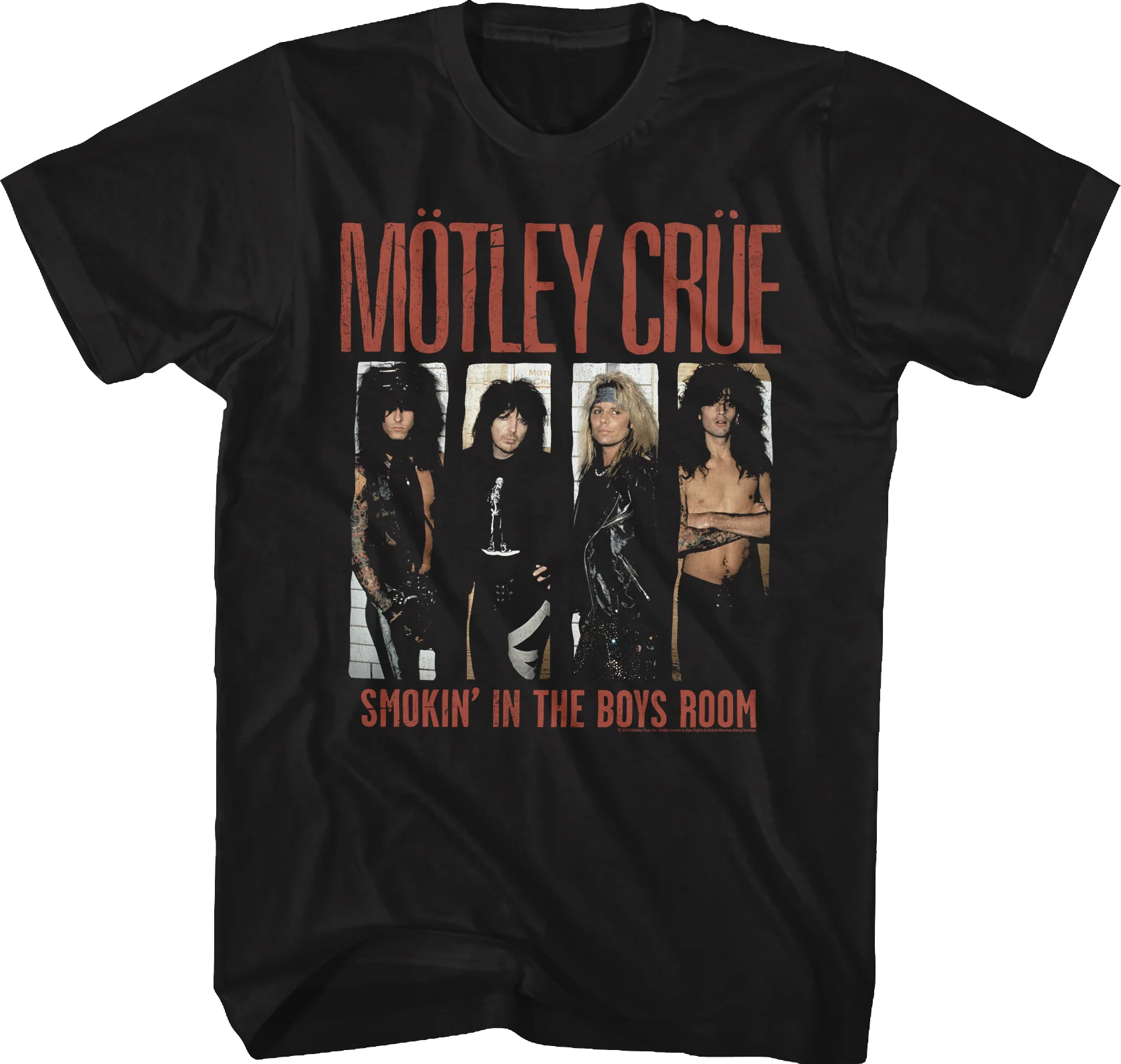 Smokin' In The Boys Room Motley Crue T-Shirt