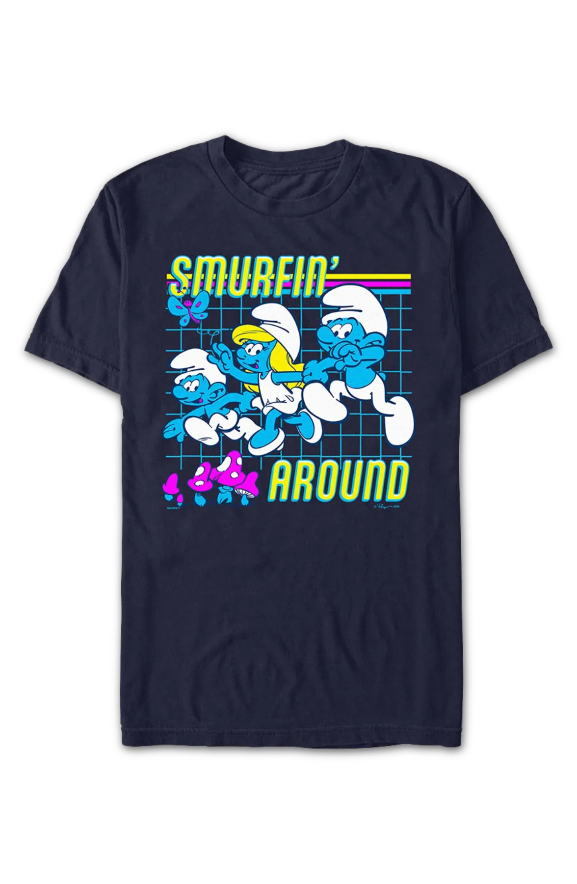 Smurfin' Around Smurfs T-Shirt - Image 2