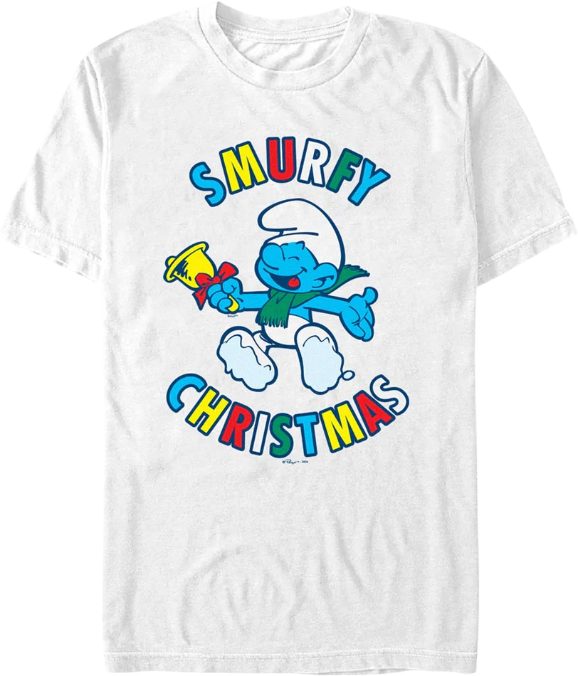 Smurfy Christmas Smurfs T-Shirt