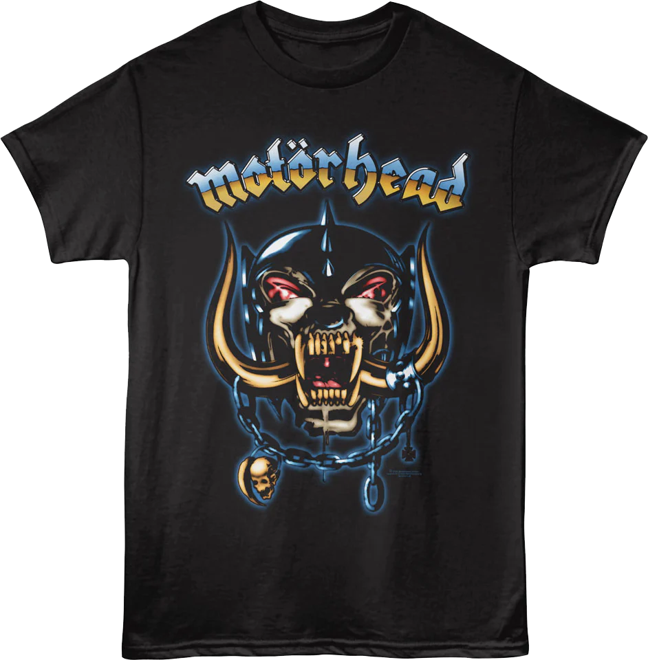 Snaggletooth Chain Motorhead T-Shirt