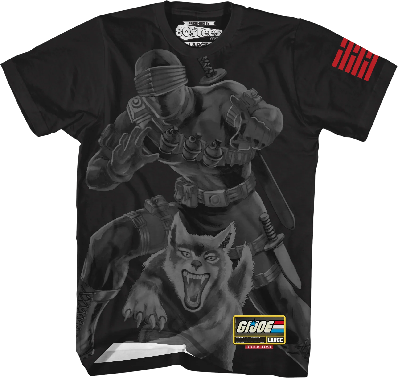 Snake Eyes and Timber GI Joe T-Shirt