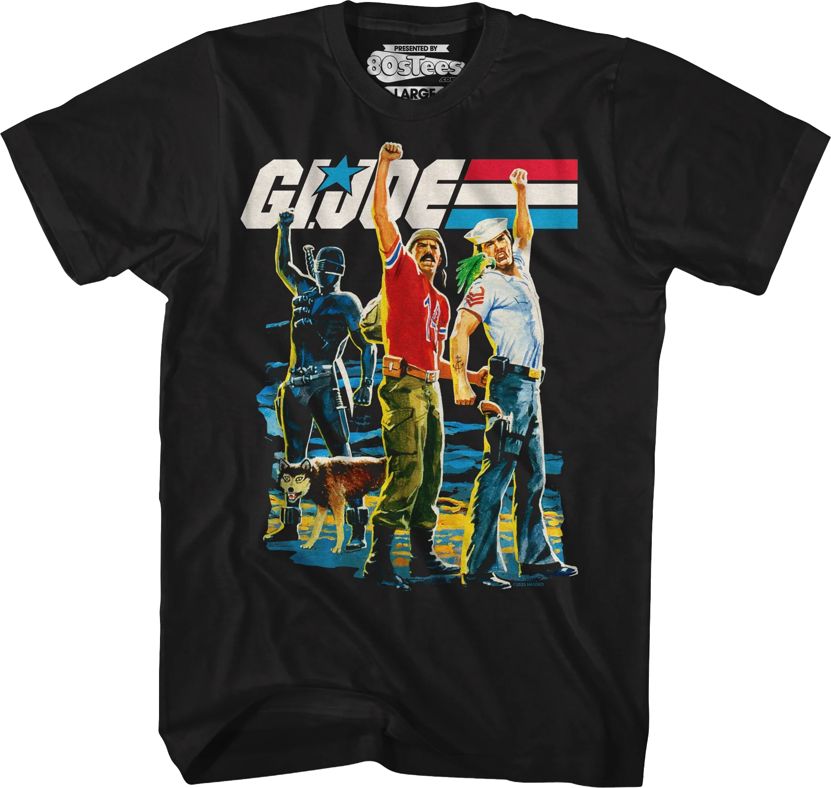 Snake Eyes, Bazooka, Shipwreck Yo Joe! GI Joe T-Shirt