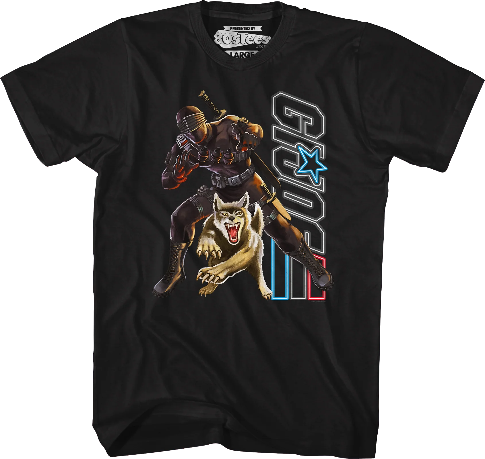 Snake Eyes & Timber Action Poses GI Joe T-Shirt
