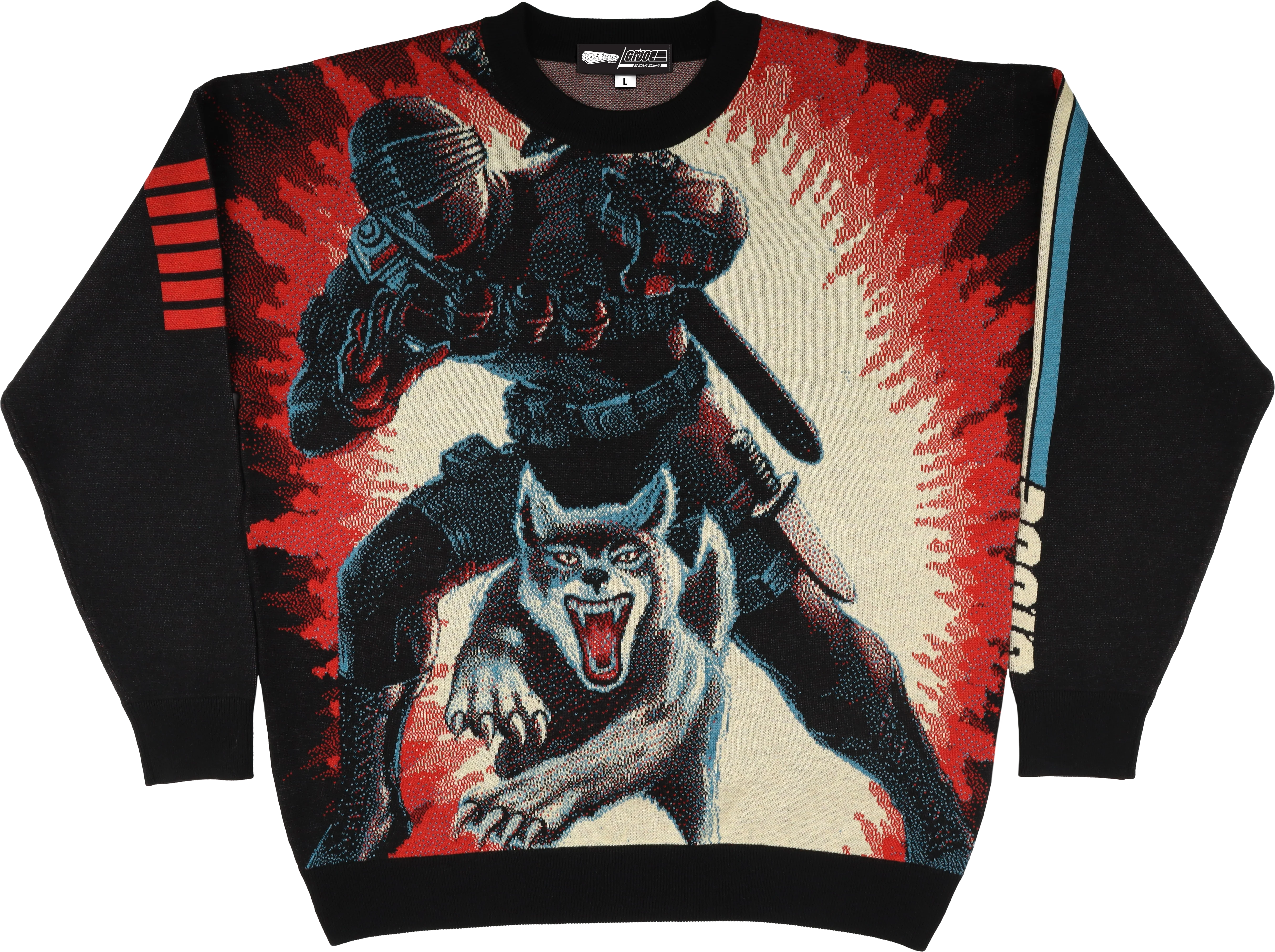 Snake Eyes & Timber GI Joe Knitted Sweater