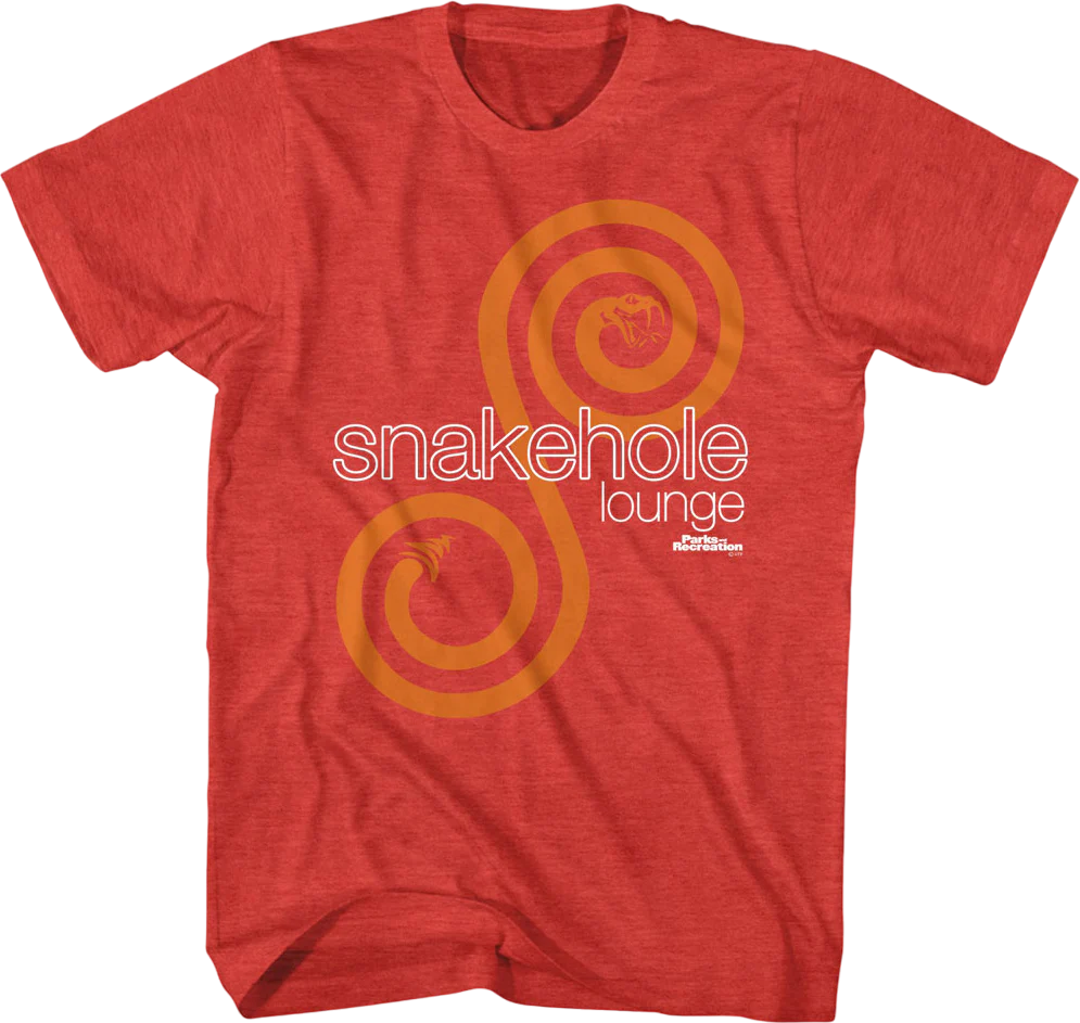 Snakehole Lounge Logo Parks and Recreation T-Shirt
