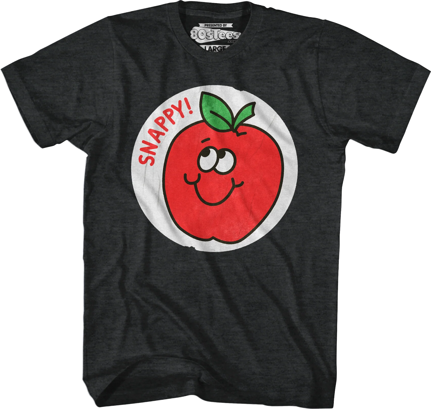 Snappy Apple Scratch & Sniff Sticker T-Shirt - Image 12