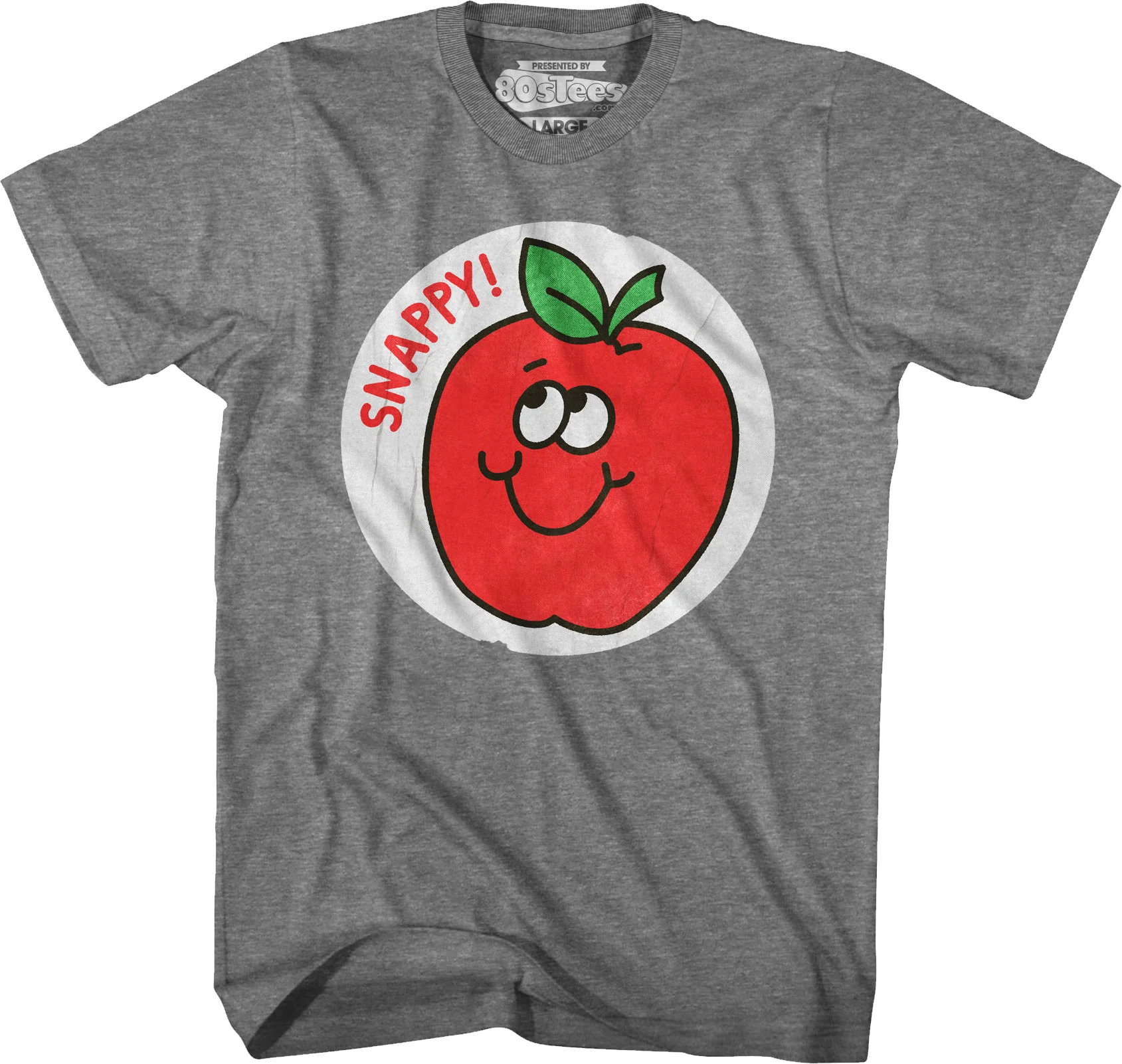 Snappy Apple Scratch & Sniff Sticker T-Shirt - Image 18
