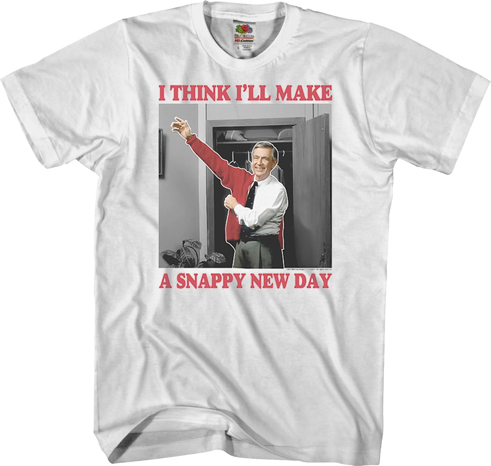 Snappy New Day Mr. Rogers T-Shirt