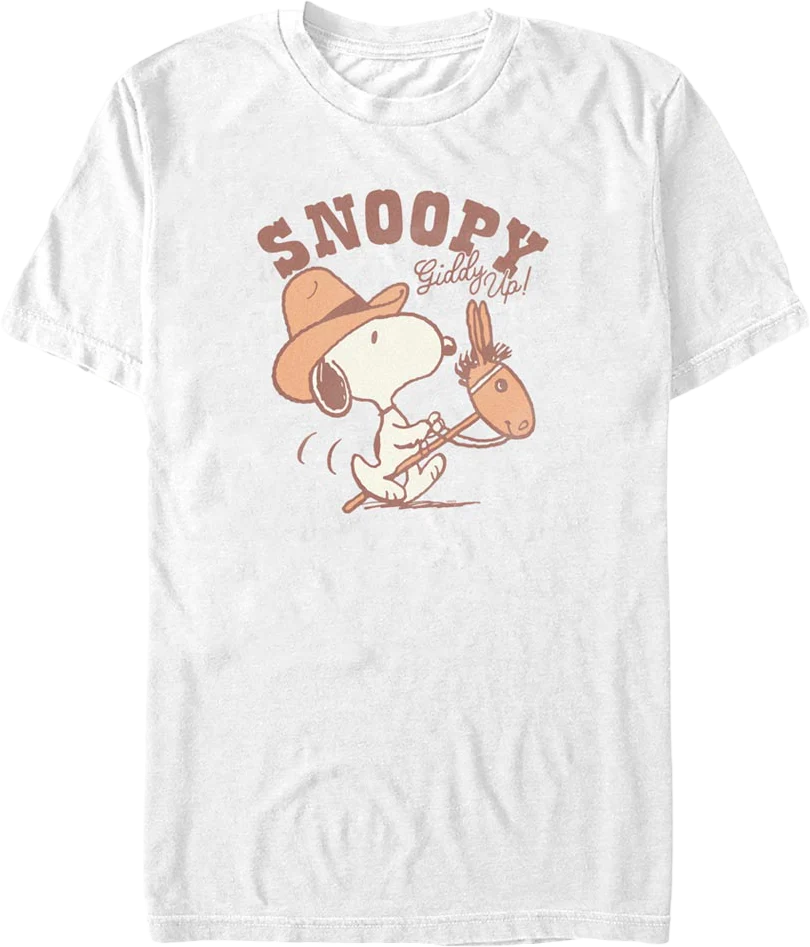 Snoopy Giddy Up Peanuts T-Shirt