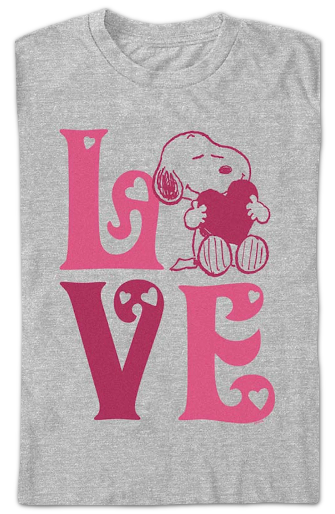 Snoopy Puppy Love Peanuts T-Shirt - Image 2