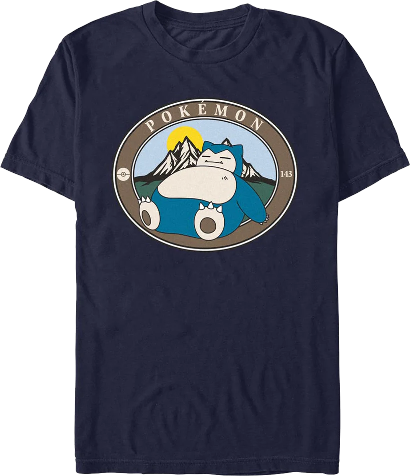 Snorlax Pokemon T-Shirt