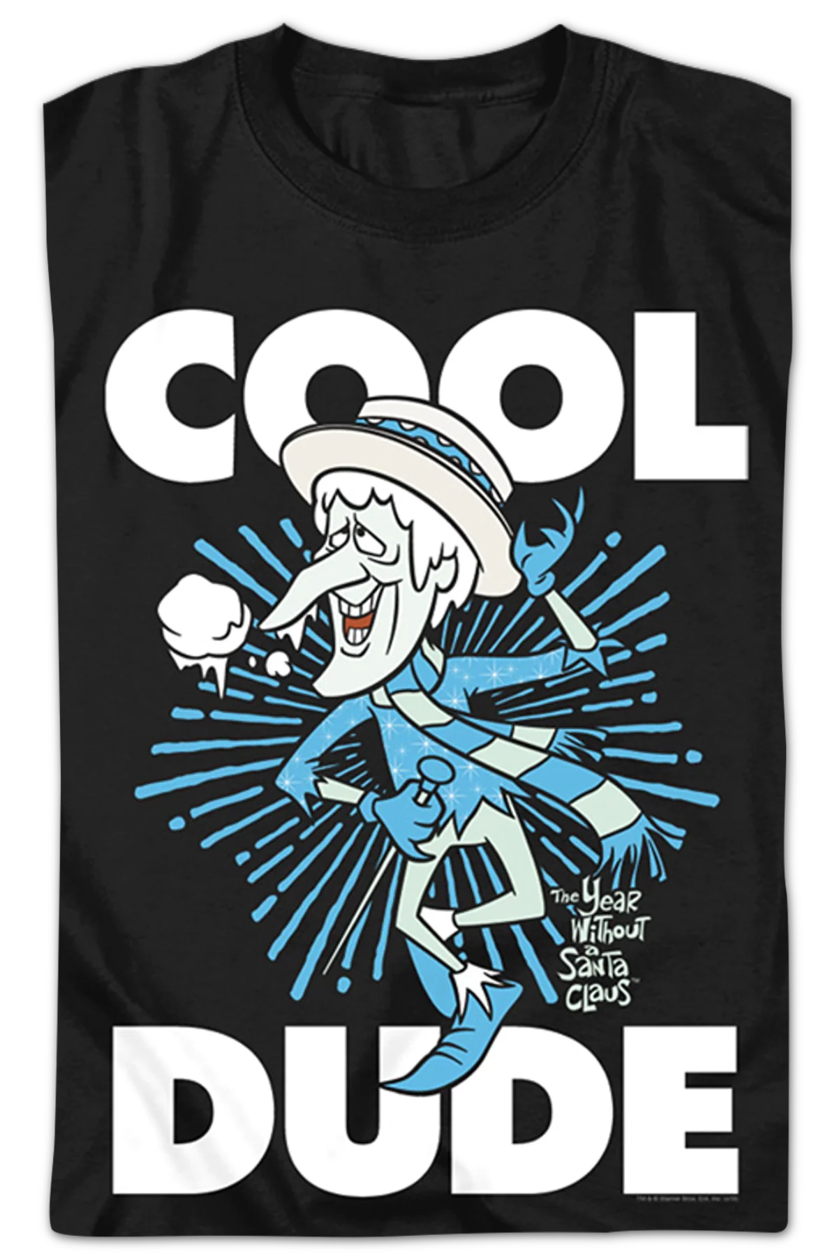 Snow Miser Cool Dude The Year Without A Santa Claus T-Shirt - Image 2