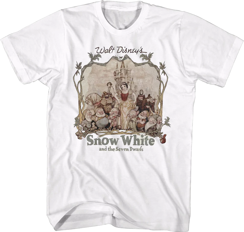 Snow White and the Seven Dwarfs Poster Disney T-Shirt