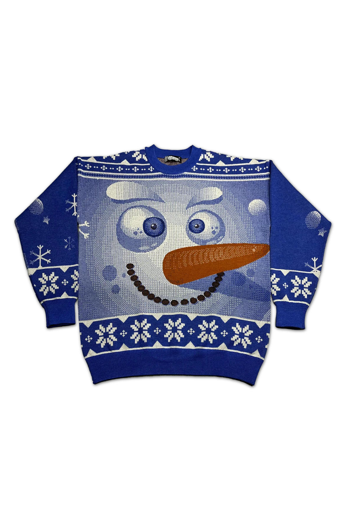 Snowman Knitted Christmas Sweater - Image 2