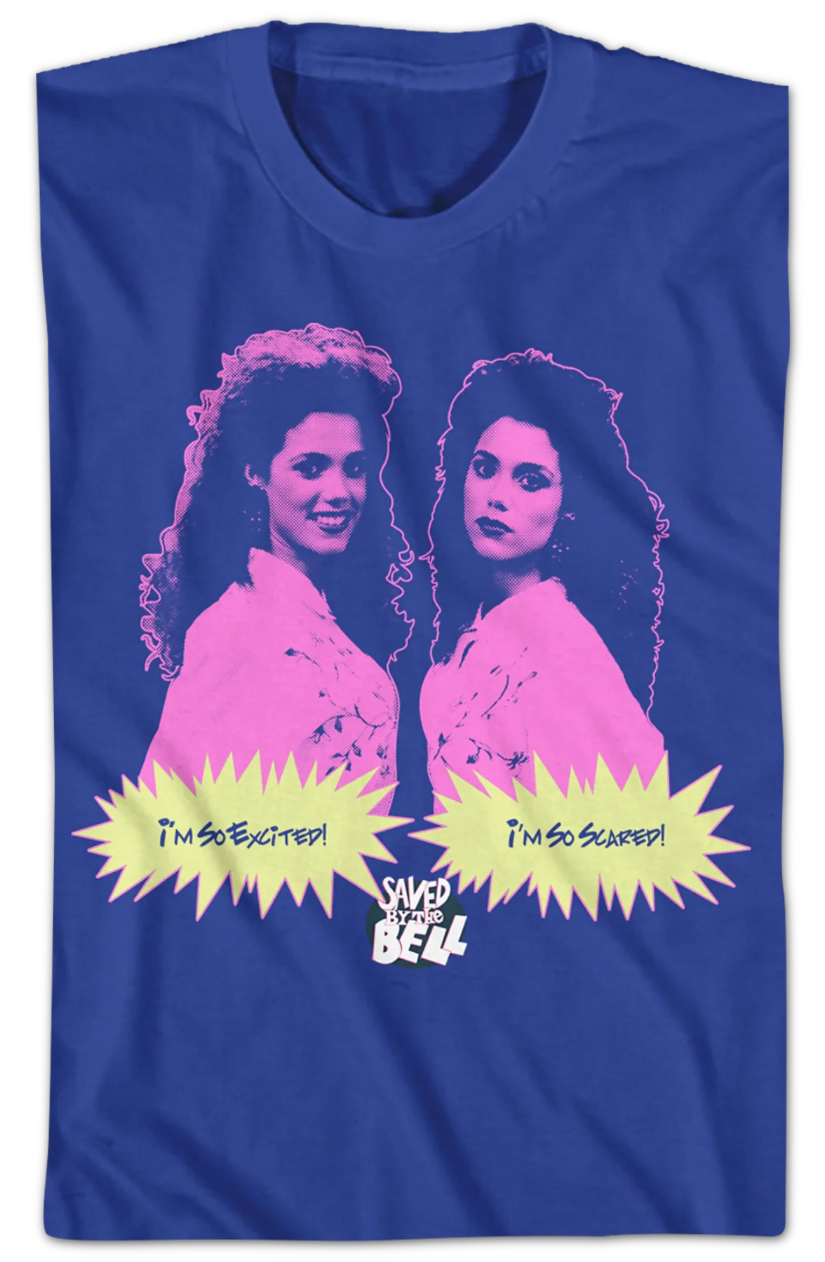 So Excited So Scared Saved By The Bell T-Shirt - Image 2