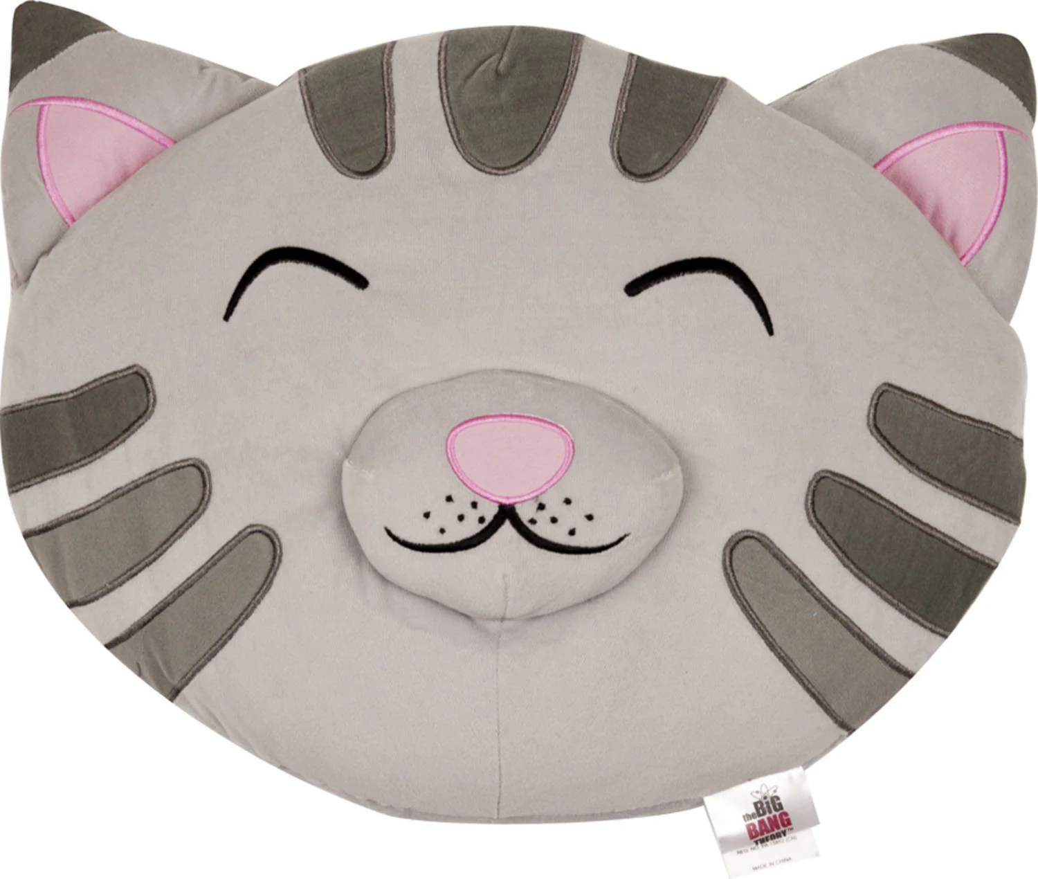 Soft Kitty Plush Head Pillow