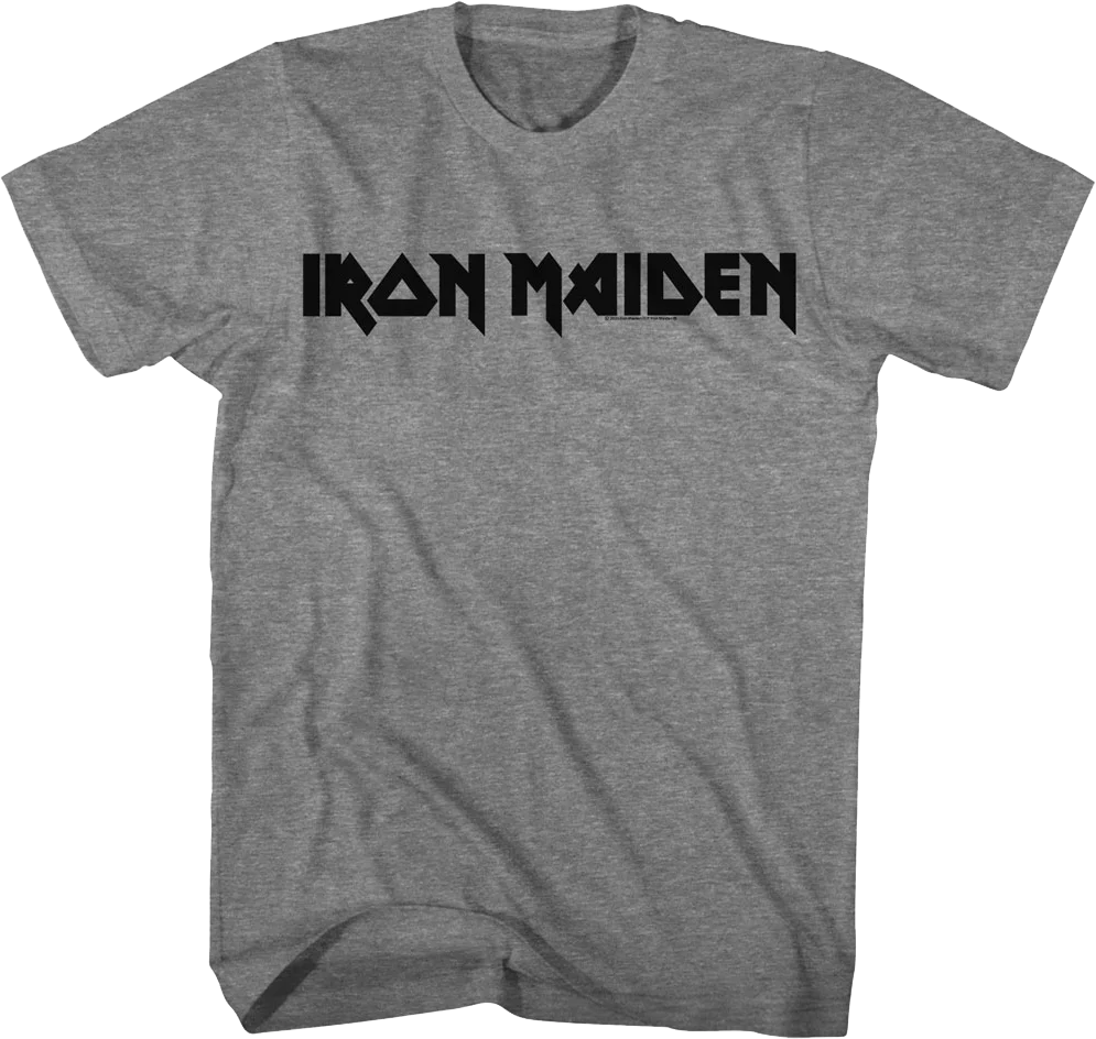 Solid Logo Iron Maiden T-Shirt