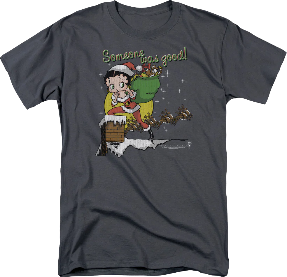 Someone Was Good Betty Boop T-Shirt