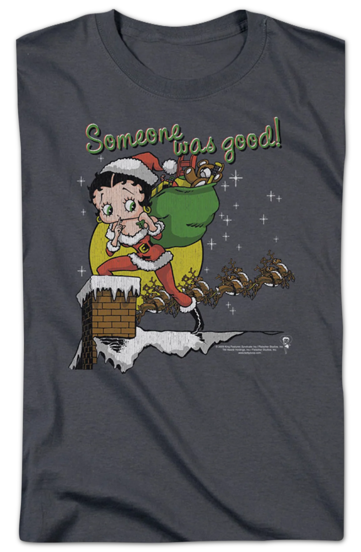 Someone Was Good Betty Boop T-Shirt - Image 2