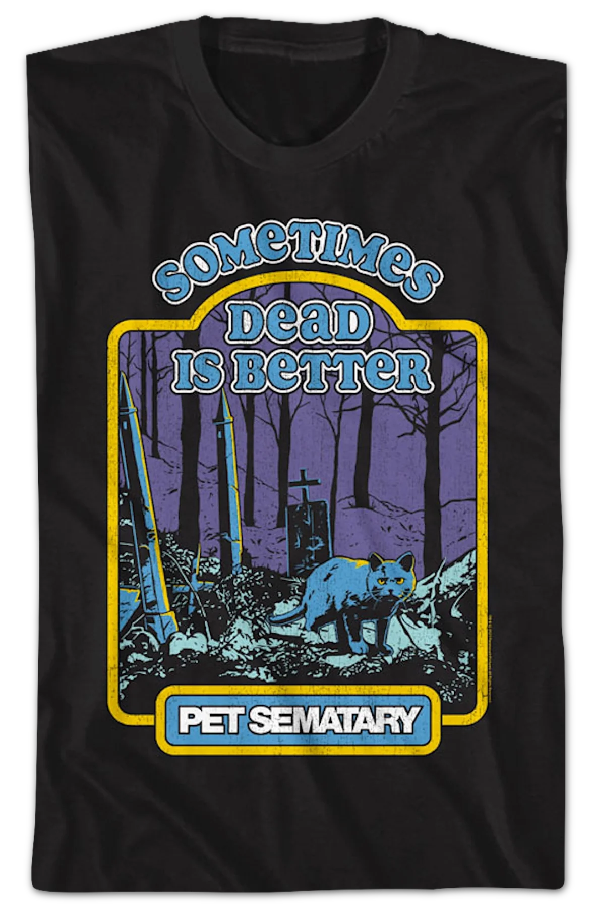 Sometimes Dead Is Better Storybook Pet Sematary T-Shirt - Image 2