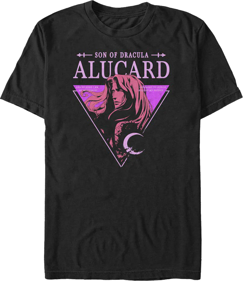 Son Of Dracula Alucard Castlevania T-Shirt