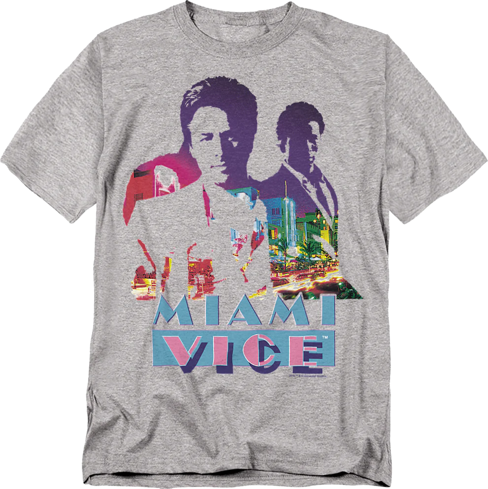 Sonny Crockett & Rico Tubbs Miami Vice T-Shirt