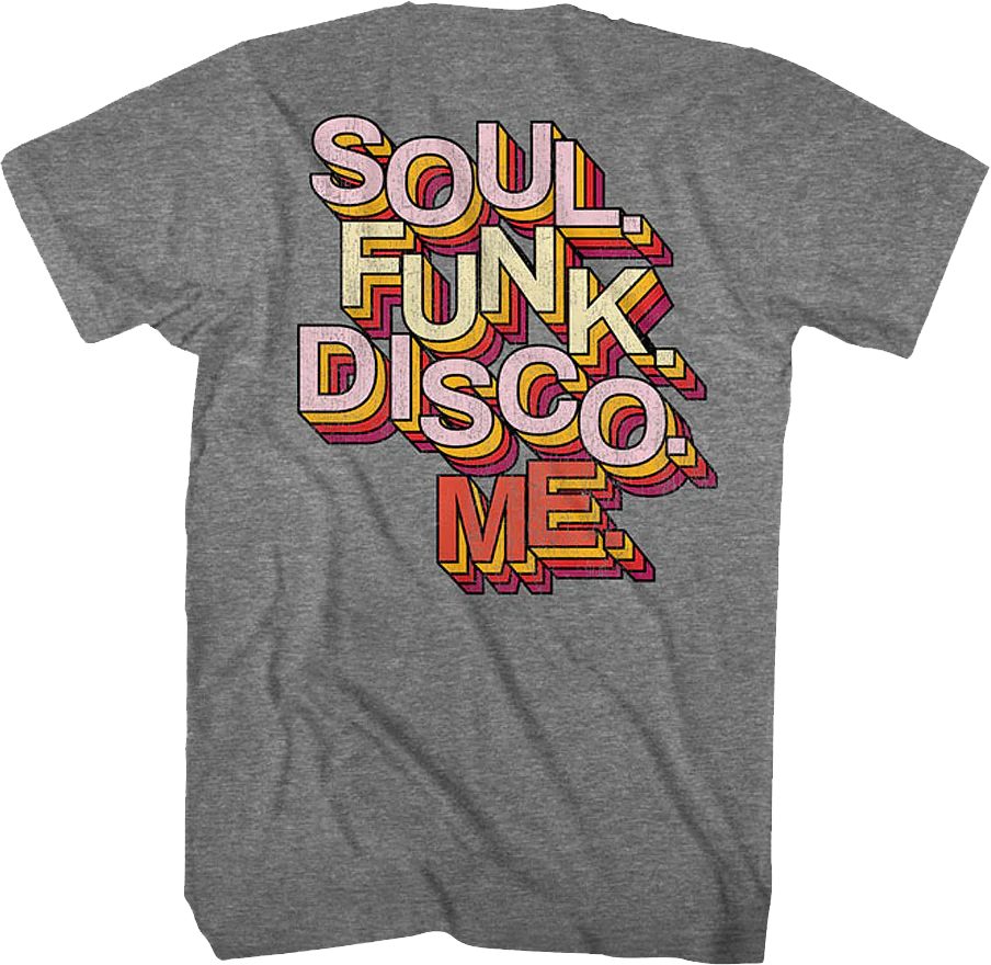 Soul Funk Disco Me Soul Train T-Shirt - Image 3