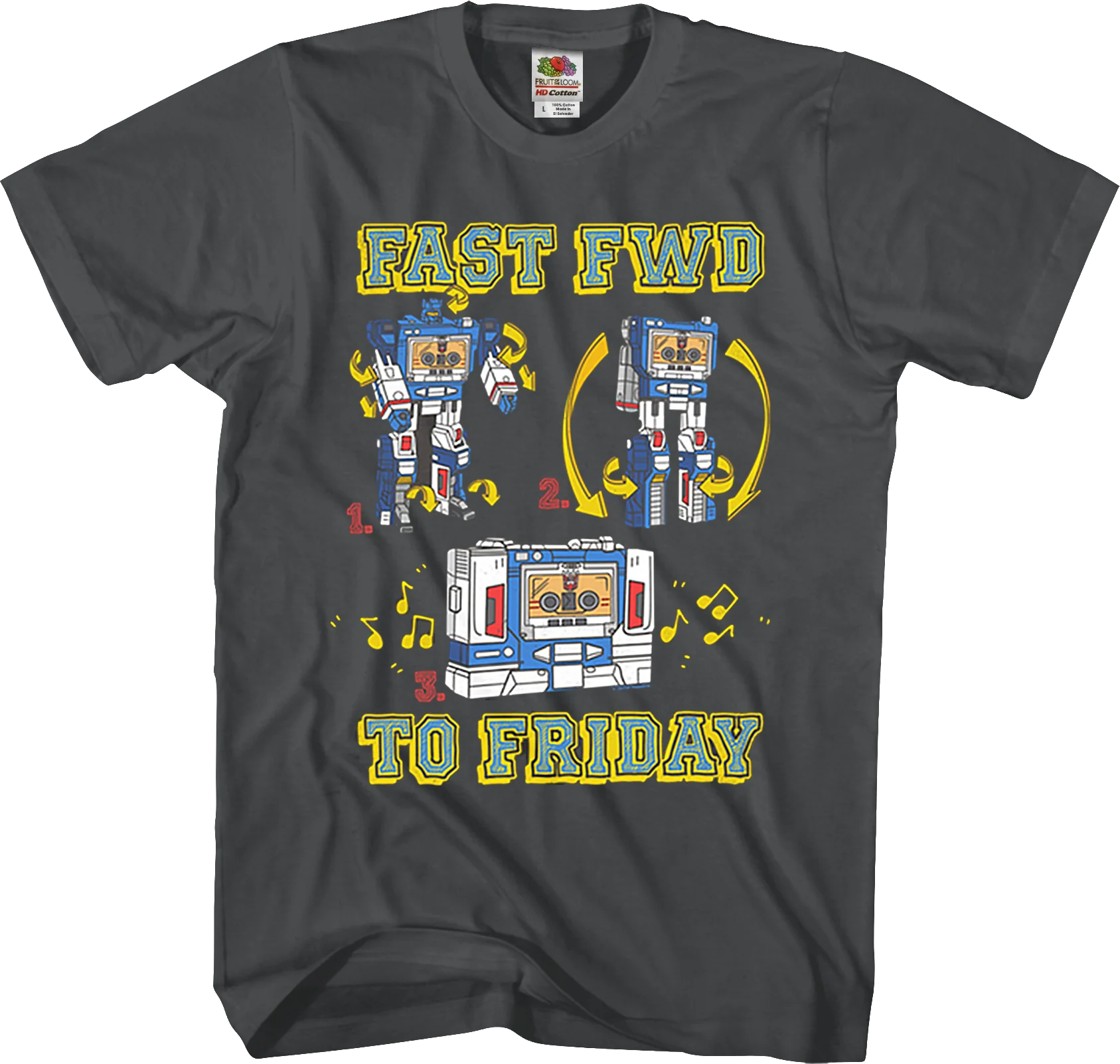 Soundwave Fast Fwd To Friday Transformers T-Shirt