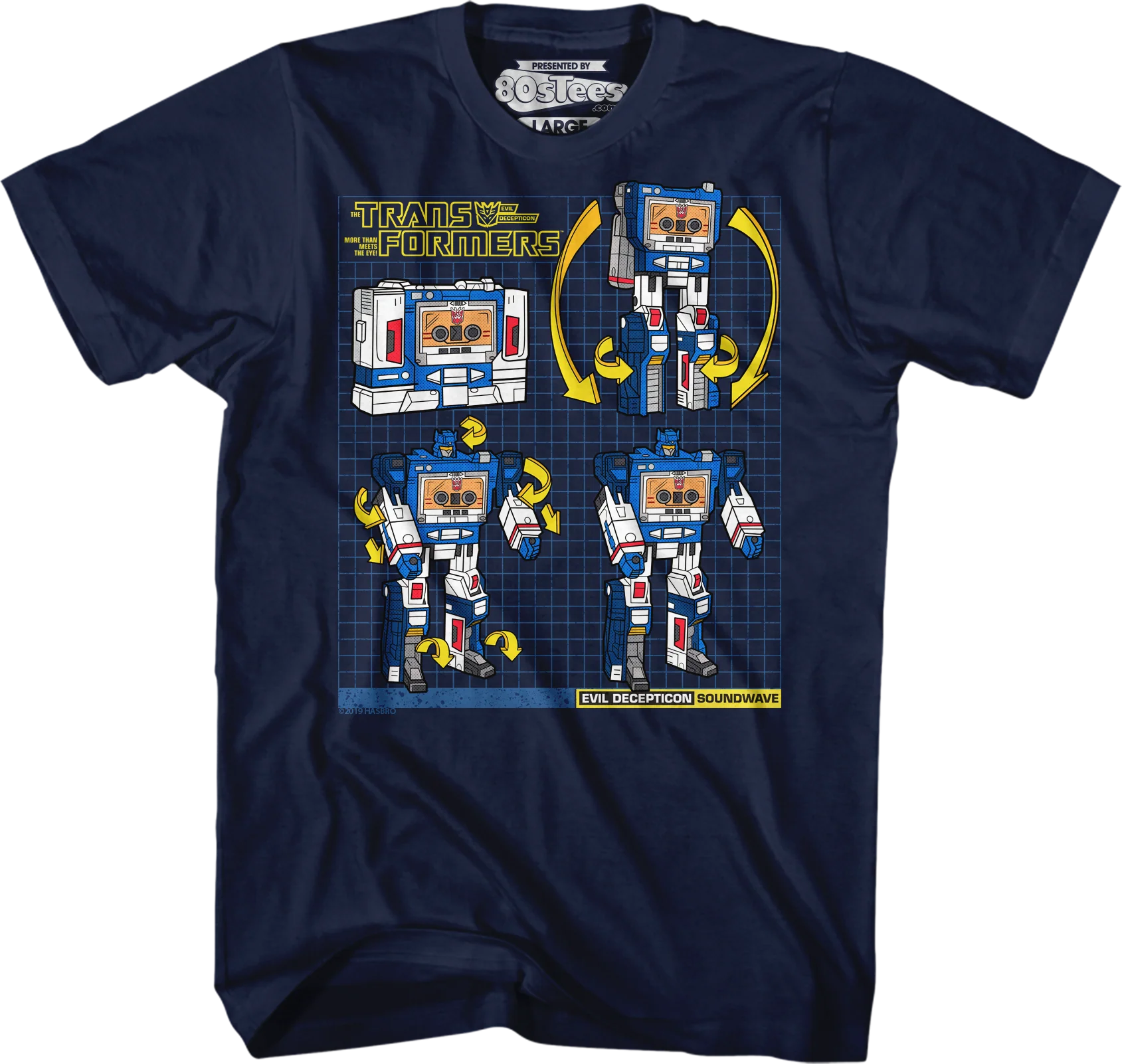 Soundwave Modes Transformers T-Shirt