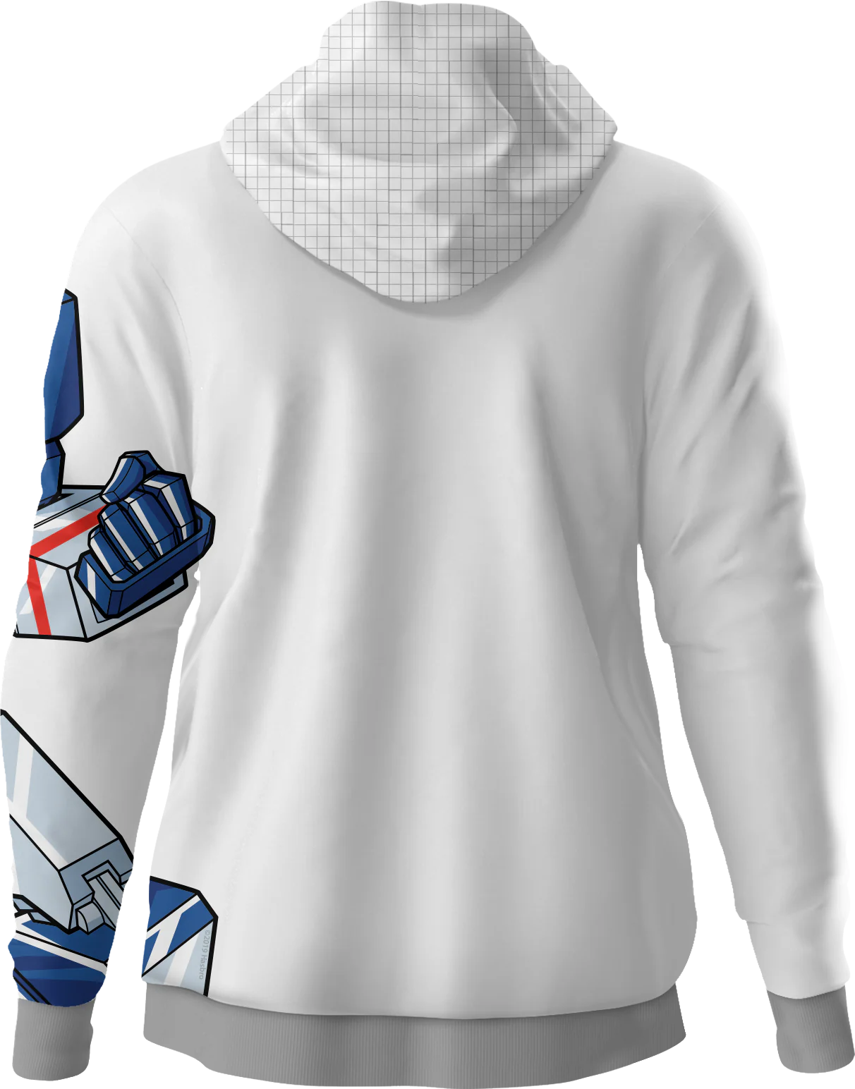 Soundwave Transformers Premium Zippered Hoodie - Image 2