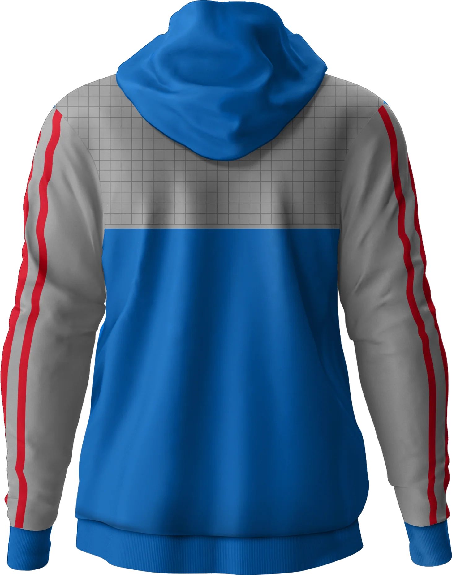 Soundwave Vintage Striped Sleeve Transformers Hoodie - Image 2