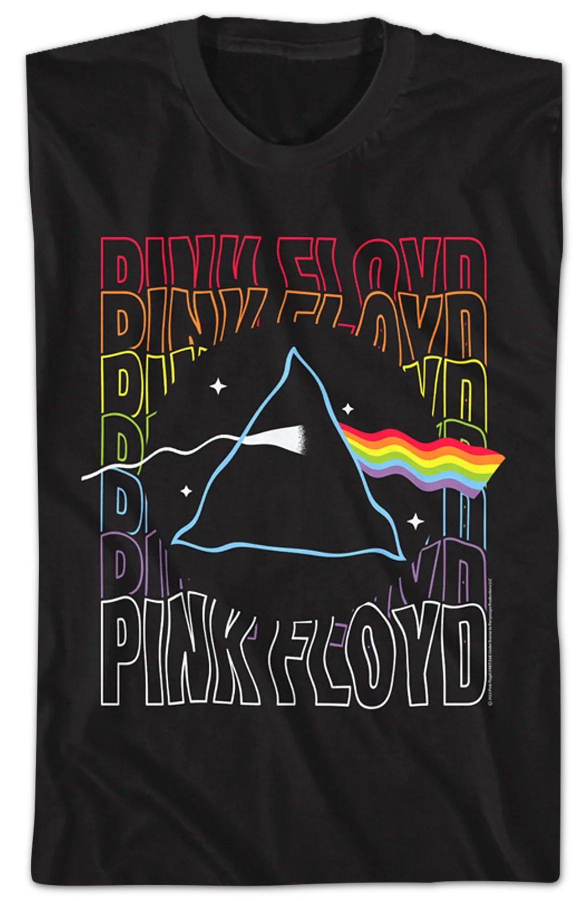 Soundwaves Dark Side of the Moon Pink Floyd T-Shirt - Image 2