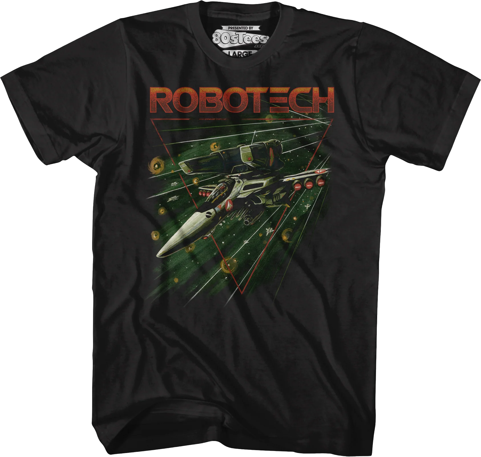 Space Battle Robotech T-Shirt