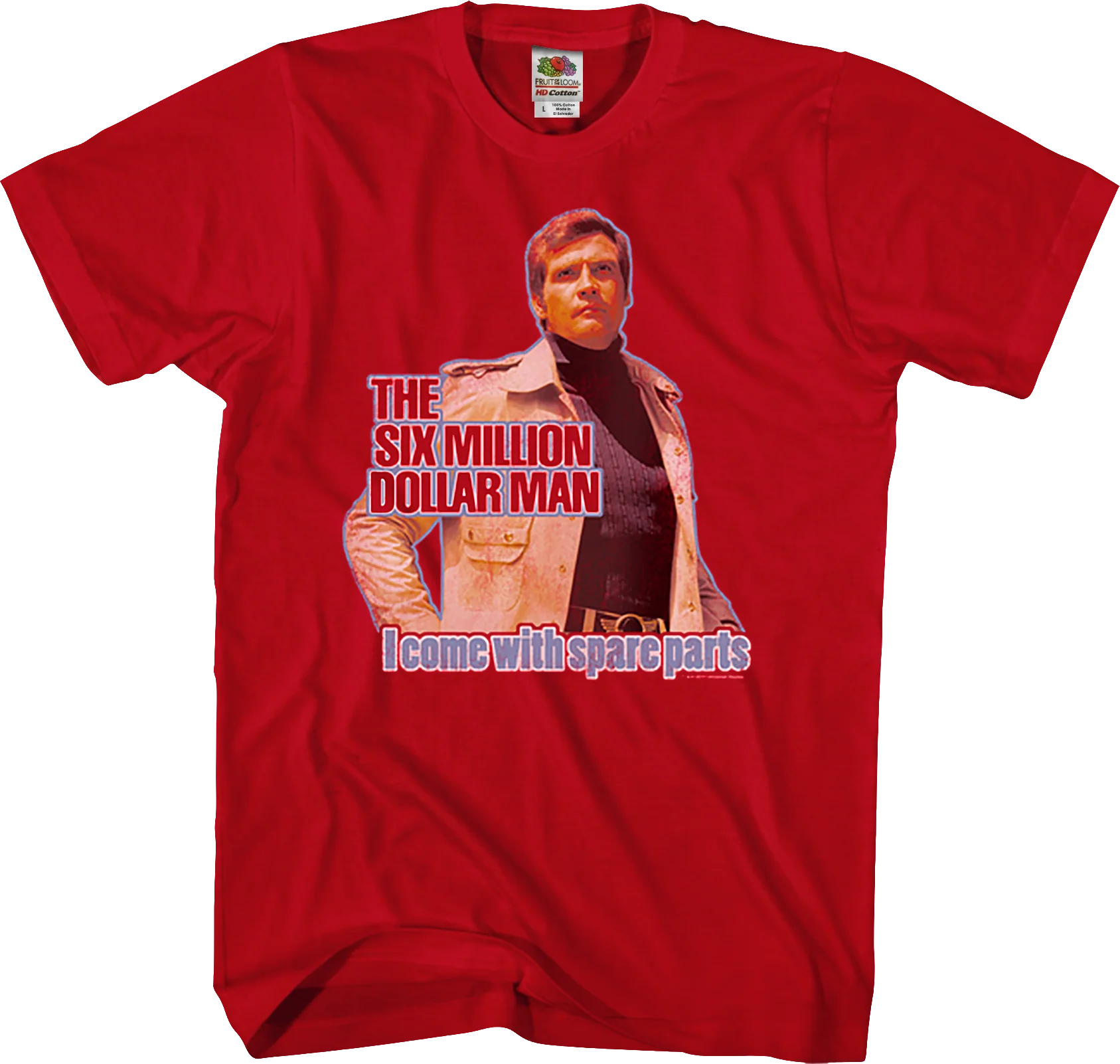 Spare Parts Six Million Dollar Man T-Shirt