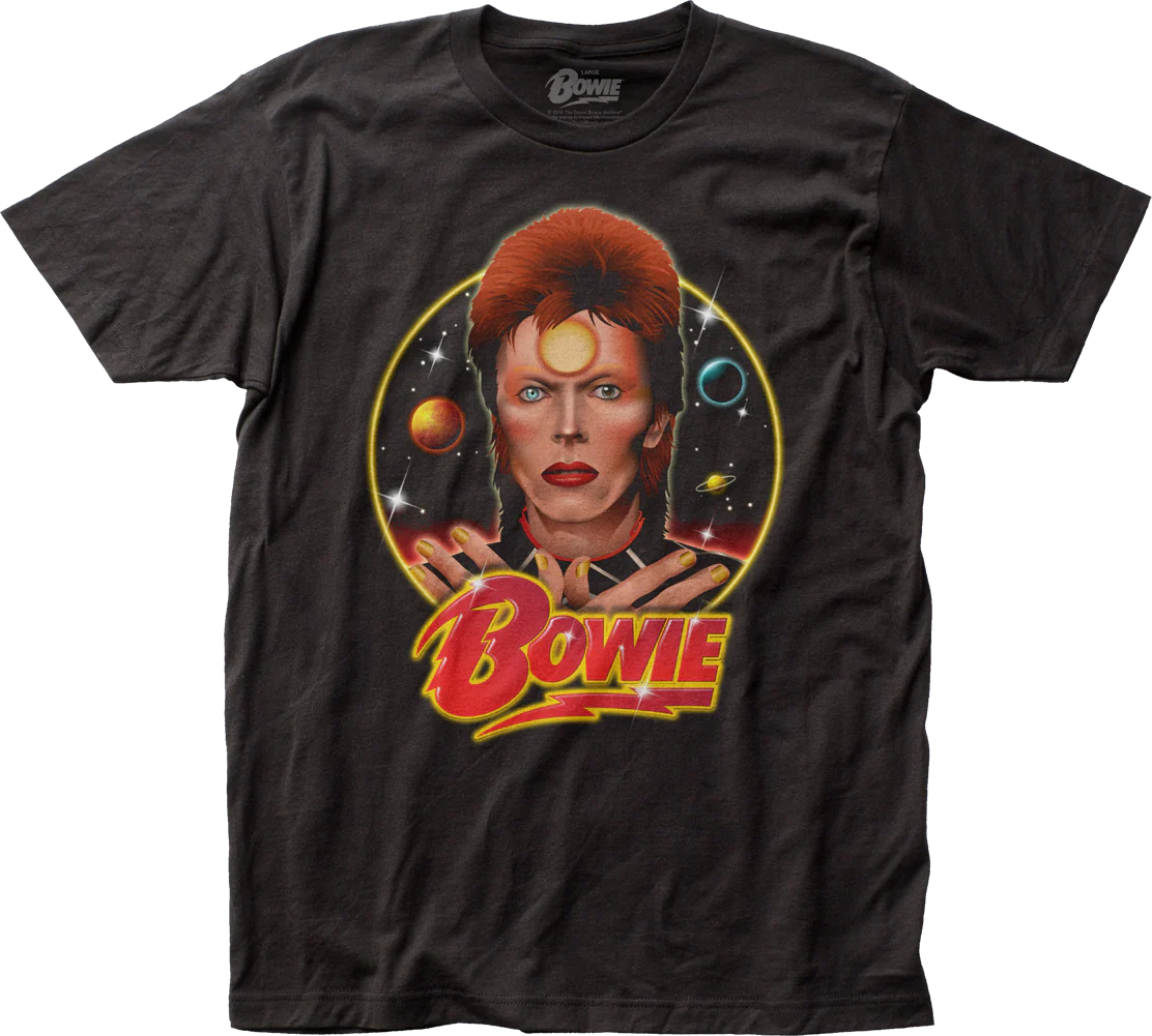Sparkling David Bowie T-Shirt