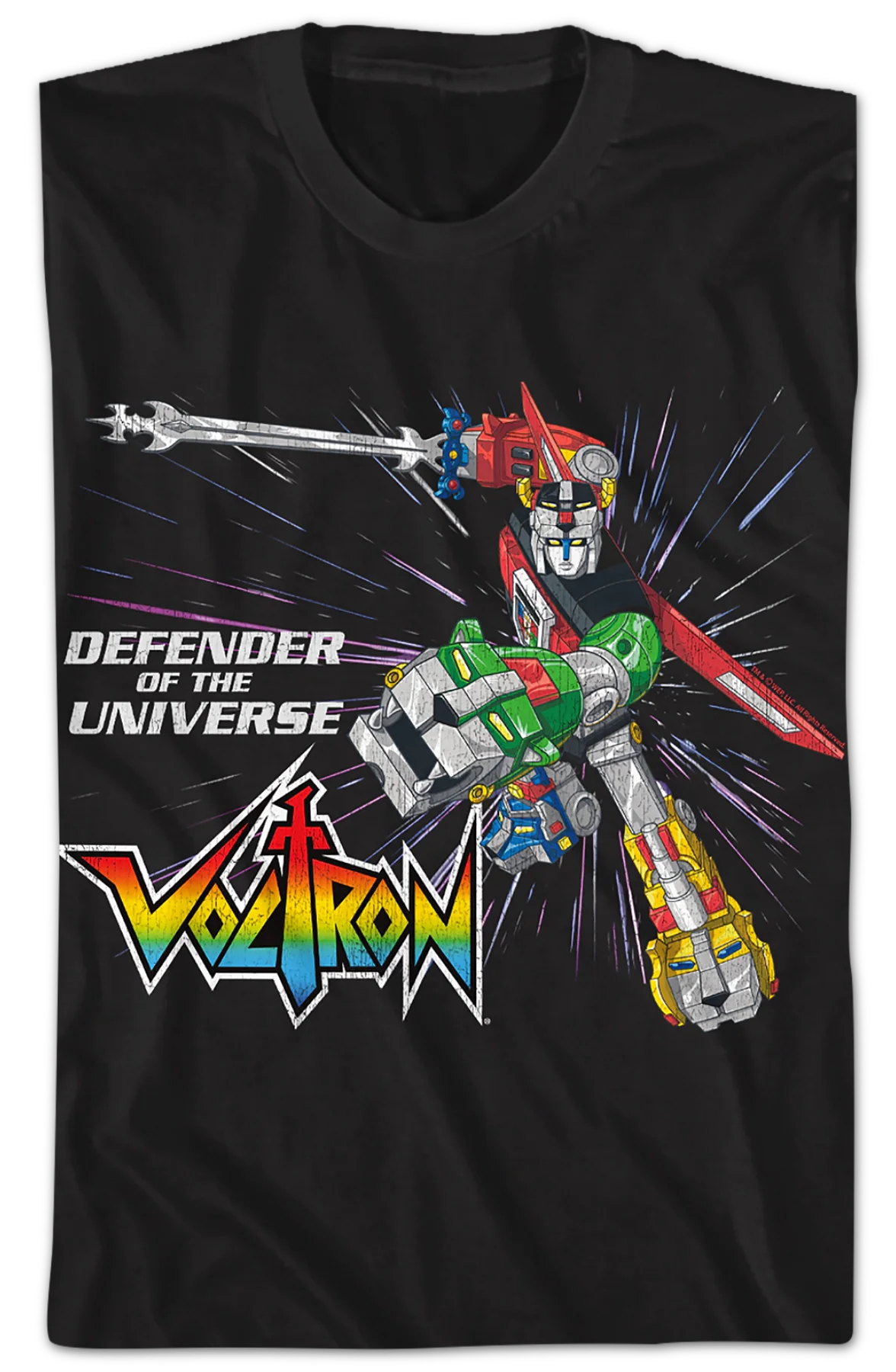 Speed of Light Voltron T-Shirt - Image 2