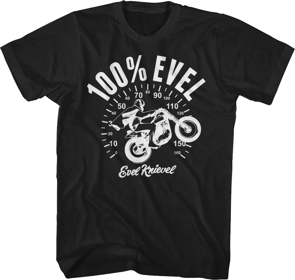 Speedometer Evel Knievel T-Shirt