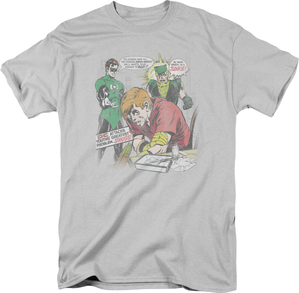 Speedy Is A Junkie DC Comics T-Shirt