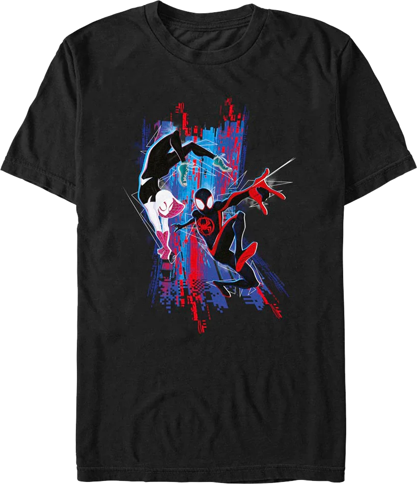 Spider-Gwen And Spider-Man Marvel Comics T-Shirt