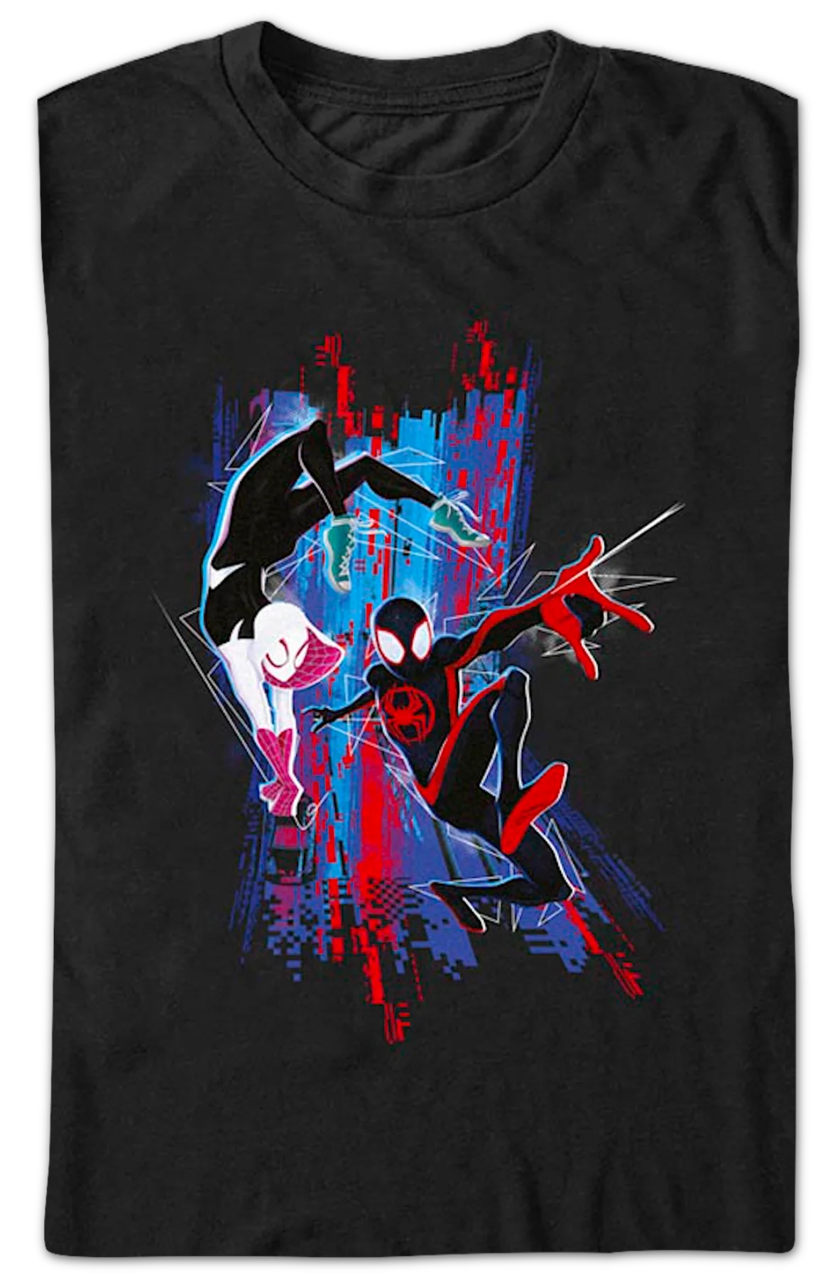 Spider-Gwen And Spider-Man Marvel Comics T-Shirt - Image 2