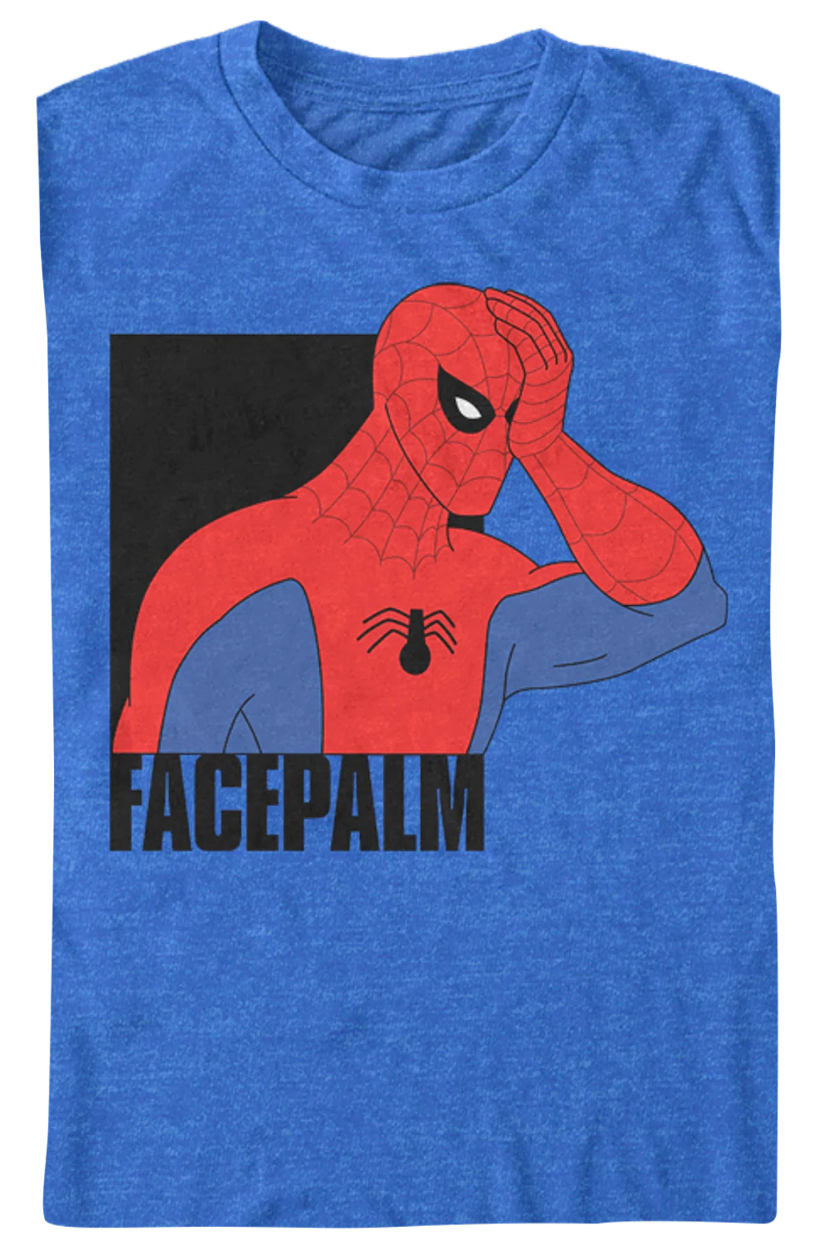 Spider-Man Facepalm Marvel Comics T-Shirt - Image 2
