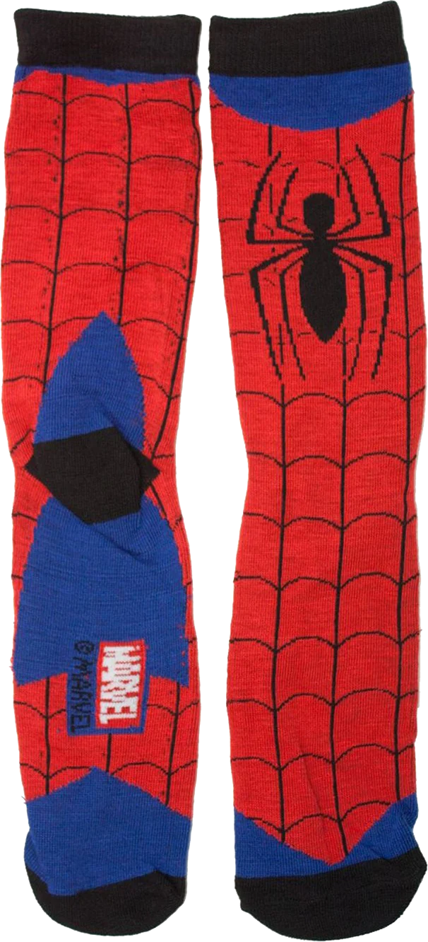 Spider-Man Marvel Comics Socks