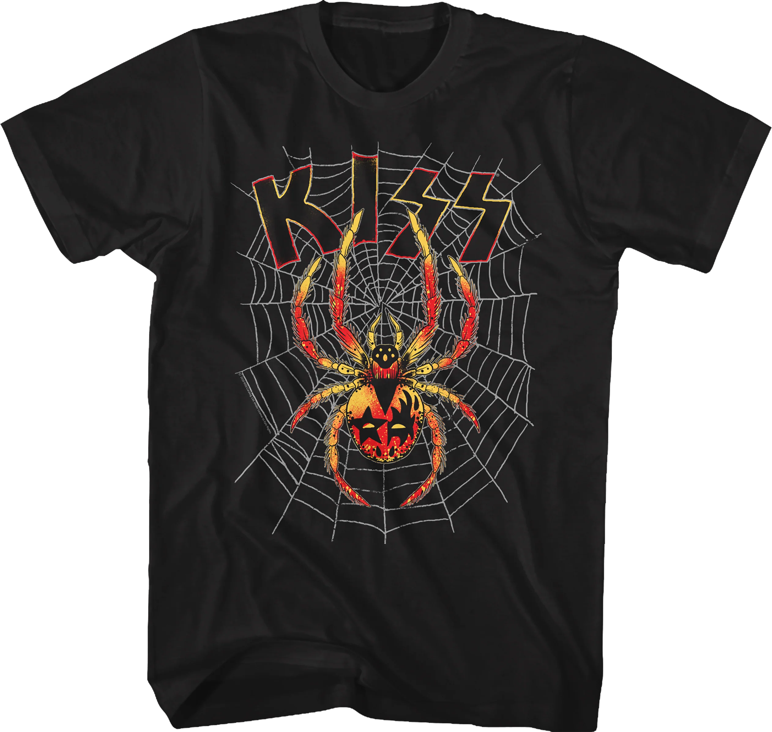 Spider Web KISS Shirt