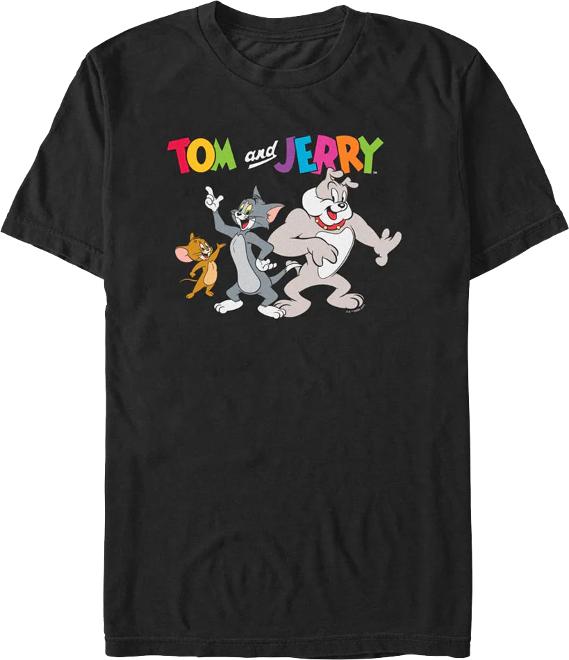 Spike Tom And Jerry T-Shirt