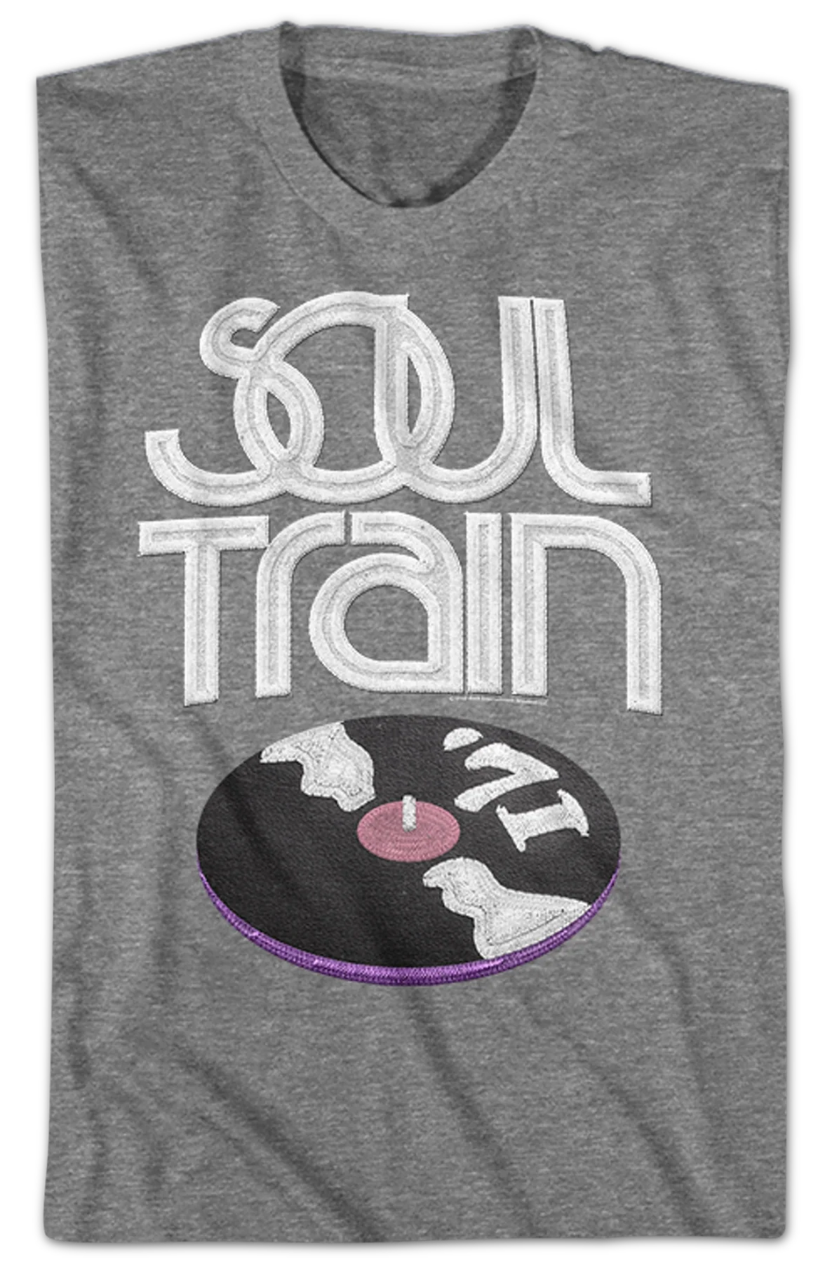 Spinning Record Soul Train T-Shirt - Image 2