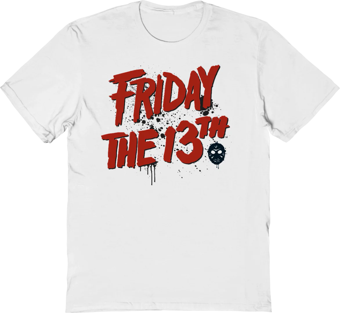 Splatter Logo Friday The 13th T-Shirt
