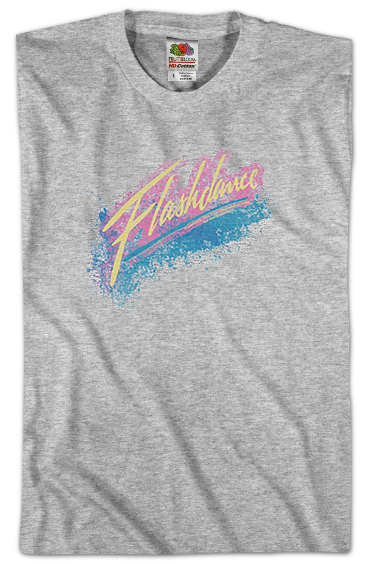 Spray Paint Flashdance T-Shirt - Image 2