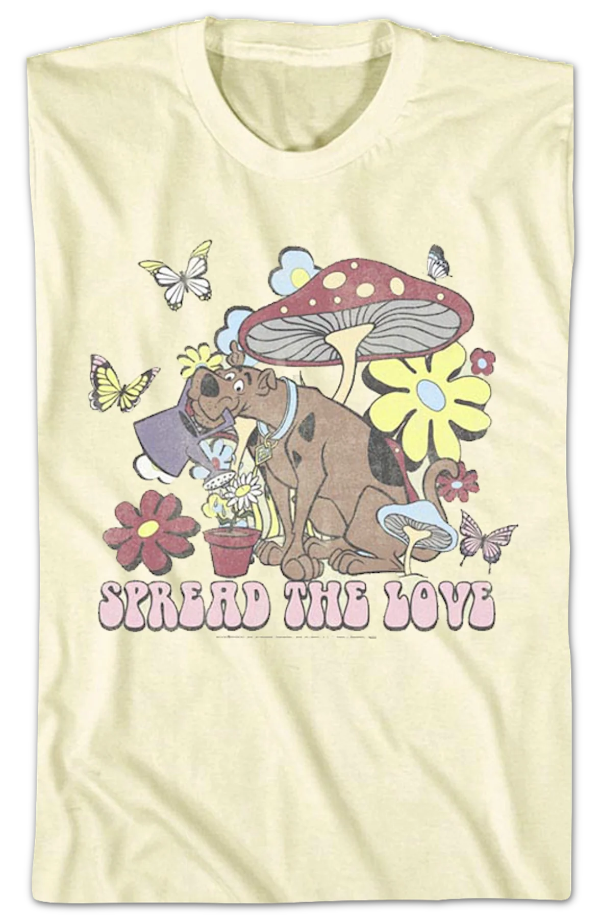 Spread The Love Scooby-Doo T-Shirt - Image 2